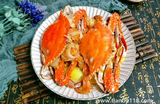 凍梭子蟹直接蒸還是解凍蒸(凍梭子蟹怎么蒸好吃)(圖3) 凍梭子蟹直接蒸還是解凍蒸3