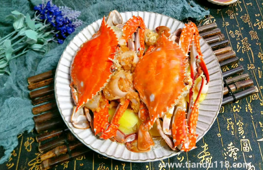梭子蟹趴著蒸還是躺著蒸（梭子蟹清蒸怎么做好吃）