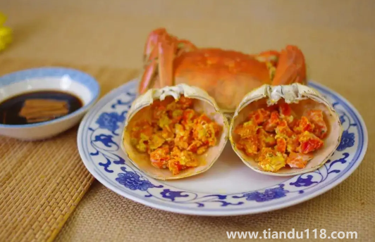 蟹蒸出來(lái)怎么蟹黃變黑了(蒸螃蟹的做法)(圖3) 蟹蒸出來(lái)怎么蟹黃變黑了3