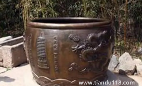 銅的小招財缸怎樣擺放(銅缸擺放的風水吉位在哪)(圖2) 銅的小招財缸怎樣擺放2