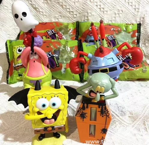 2022肯德基萬(wàn)圣節(jié)玩具什么時(shí)候上市(2022肯德基萬(wàn)圣節(jié)海綿寶寶玩具有幾款)(圖2) 2022肯德基萬(wàn)圣節(jié)玩具什么時(shí)候上市2